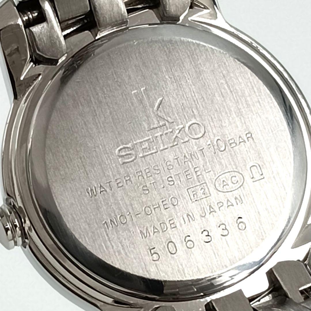 【美品 ダイヤ シェル文字盤】セイコー　ルキア　レディース腕時計　A3J-1