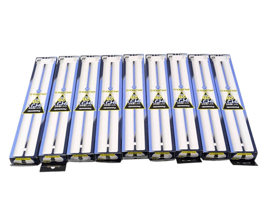 Panasonic ツイン蛍光灯 FPL28EX-D 9本セット｜備蓄に