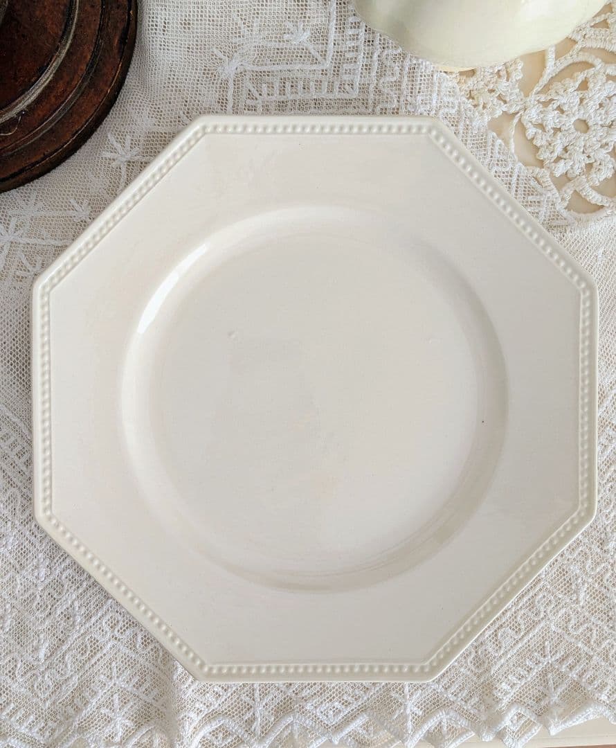 サルグミンヌ オクトゴナル プレート 平皿 フランス