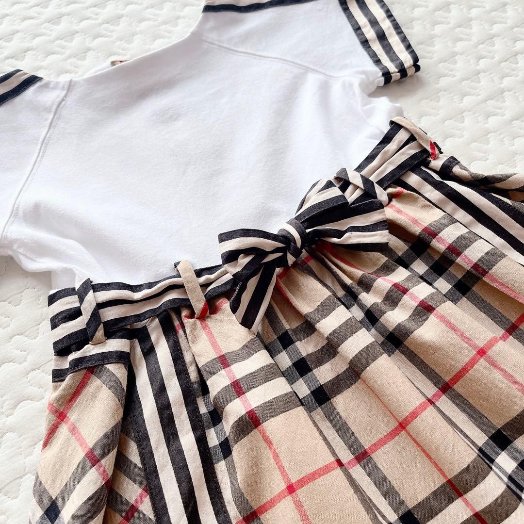 BURBERRY 現行タグ　ノバチェックワンピース　92