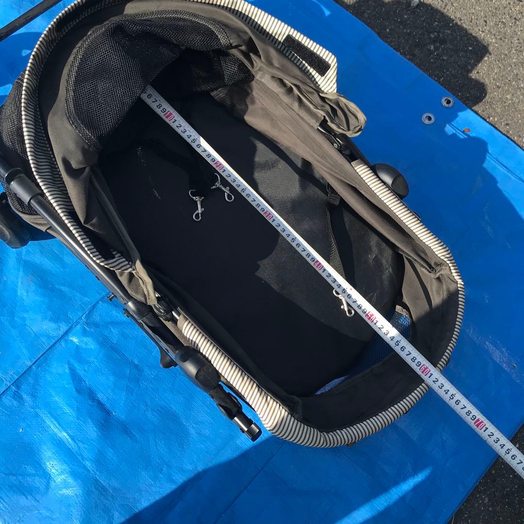 ※ただいまお値下げ中 ※ ブラック ペットカート 　発送はお盆明けになります。