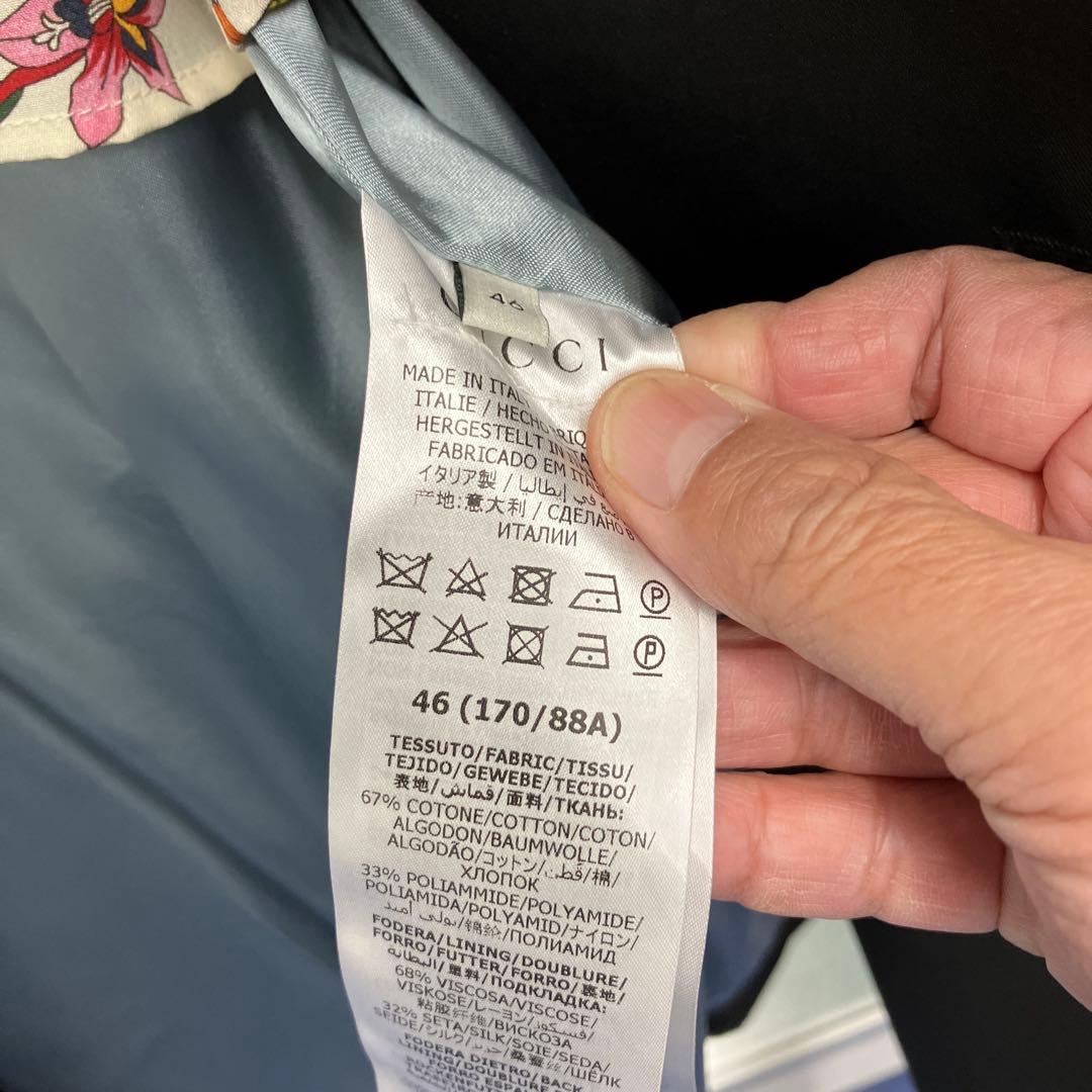 h*t様 GUCCI ブラック トレンチコート