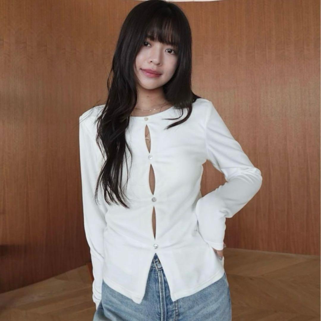 searoomlynn伊原葵コラボパットインマットベロアホールトップス