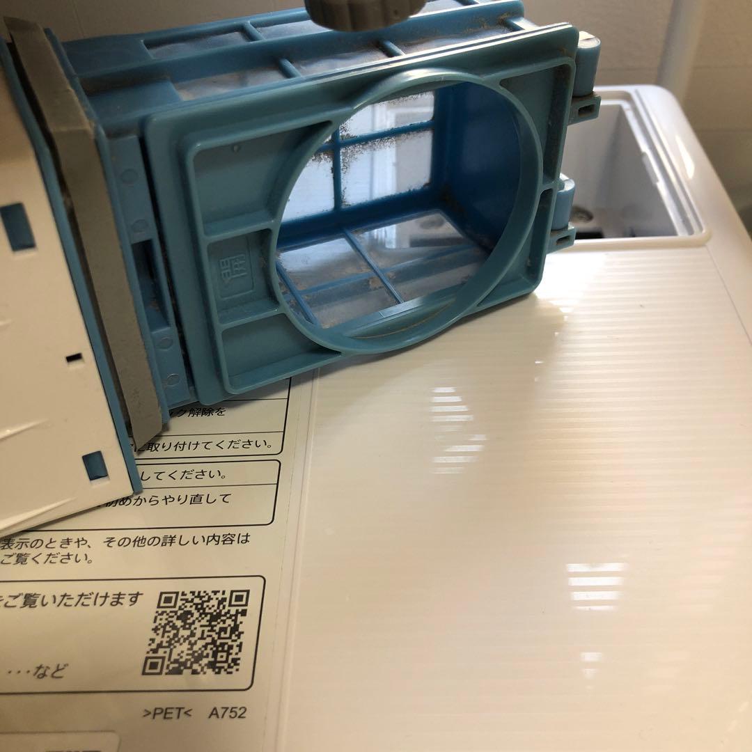 らり・送料込）2022年SHARPドラム式洗濯乾燥機 ES-H10F-WL