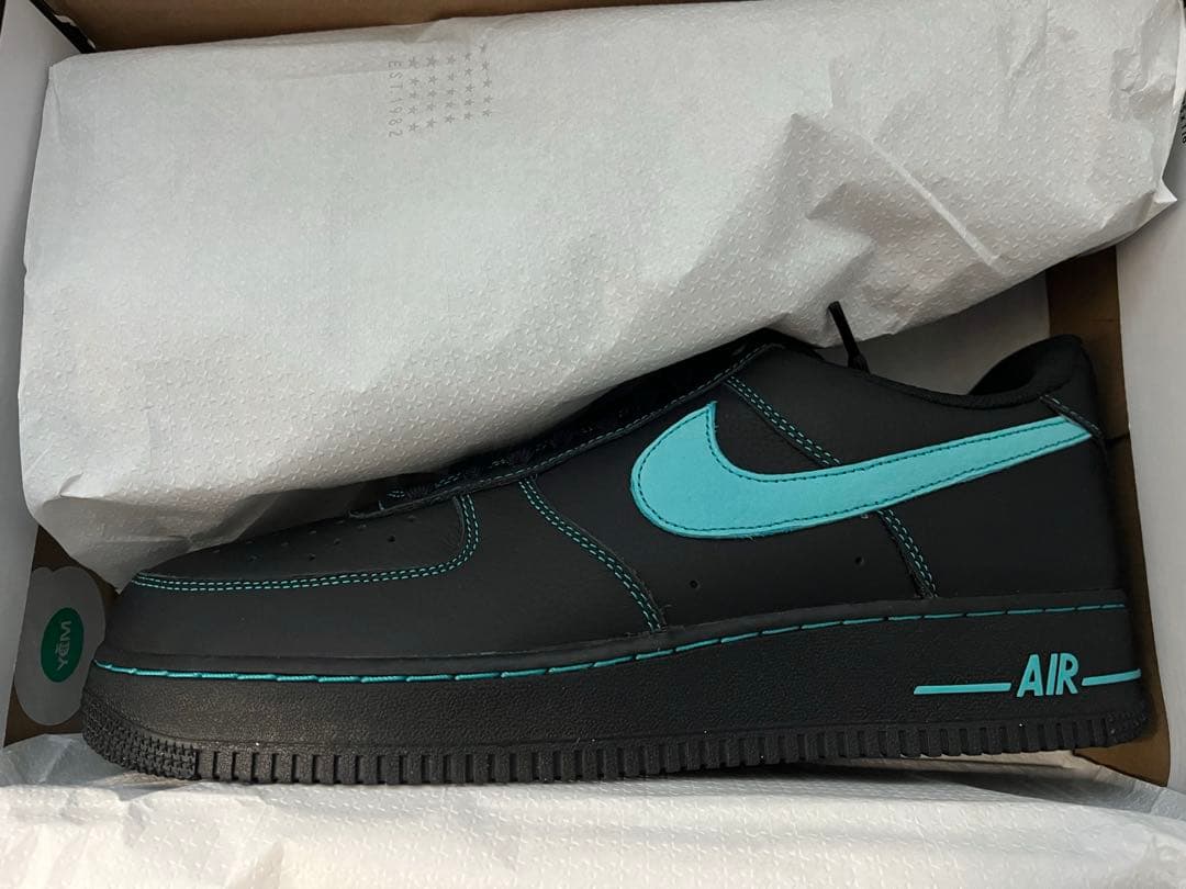Nike Air Force 1 Low ブラックティファニー 29cm