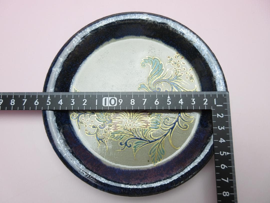 九谷 中村秋塘 花紋 銘々皿 MOR70627