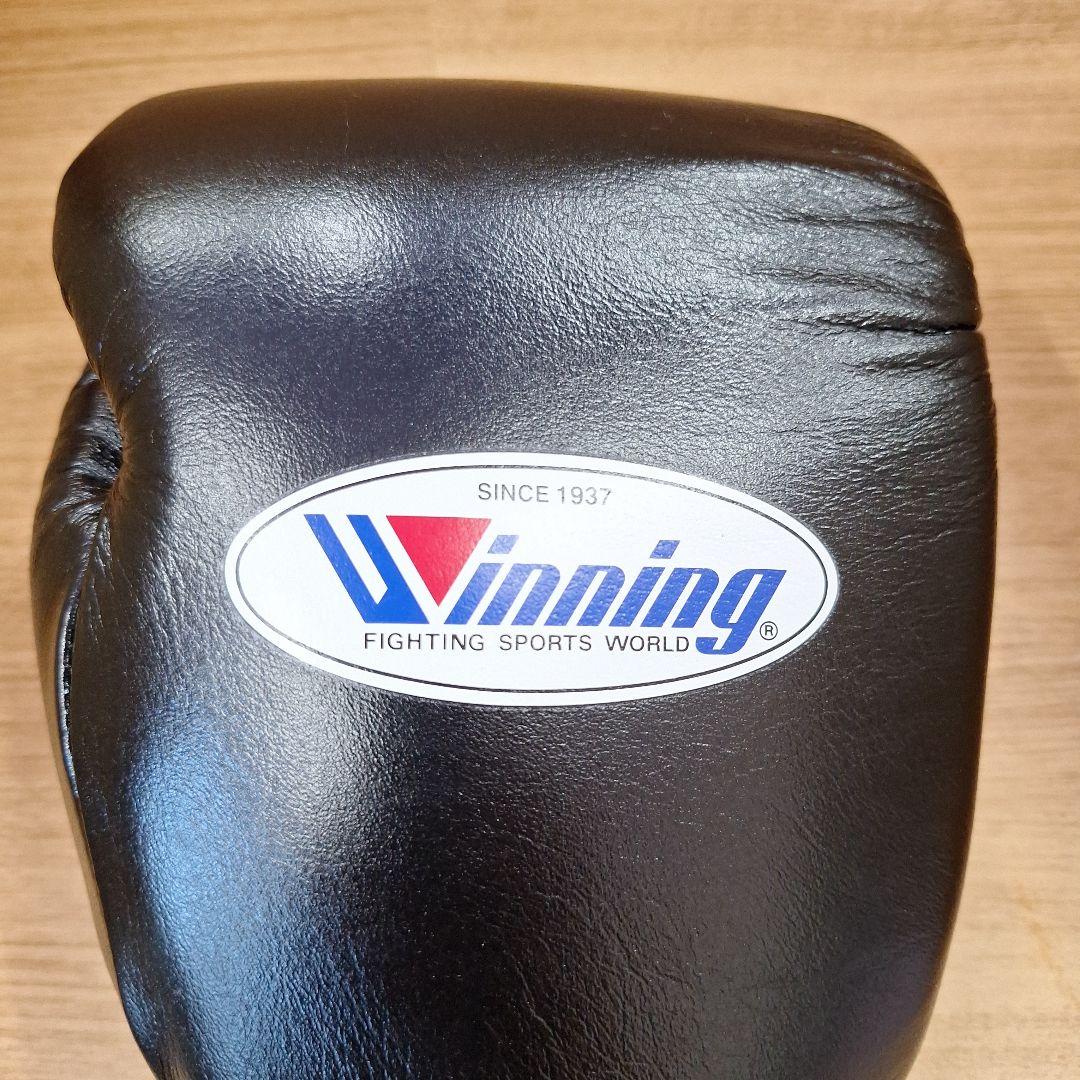 Winning ボクシンググローブ 8oz 正規品・新品 黒 ウイニング