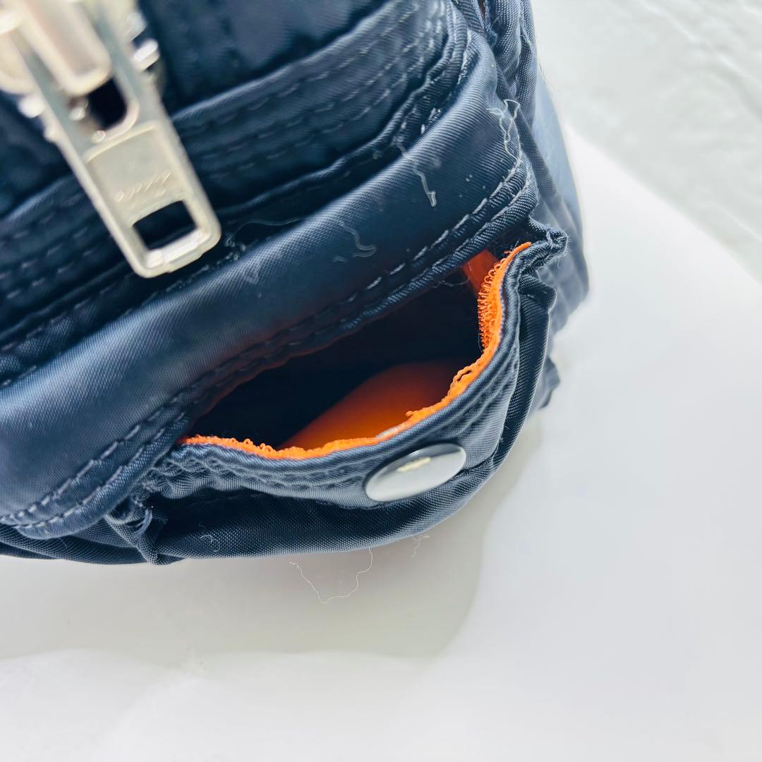 【廃盤、希少】ヘッドポーター　タンカー　ミニボストン　ネイビー　濃紺