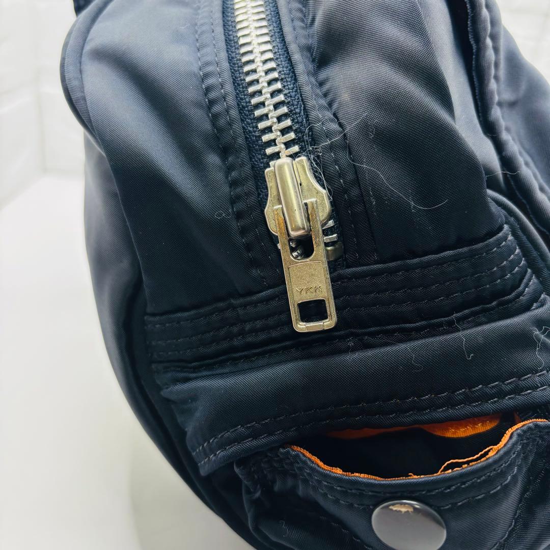 【廃盤、希少】ヘッドポーター　タンカー　ミニボストン　ネイビー　濃紺