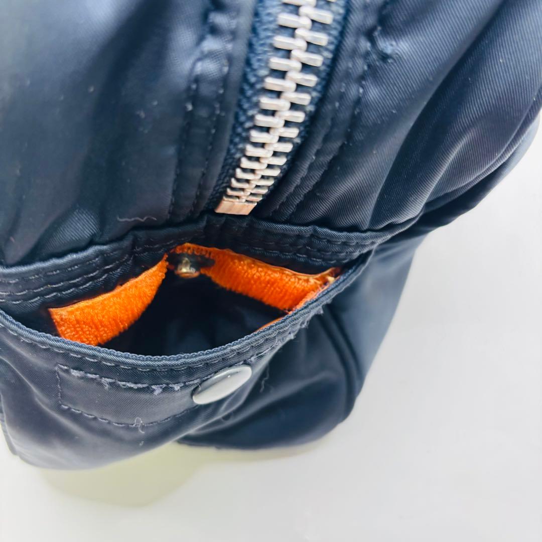 【廃盤、希少】ヘッドポーター　タンカー　ミニボストン　ネイビー　濃紺