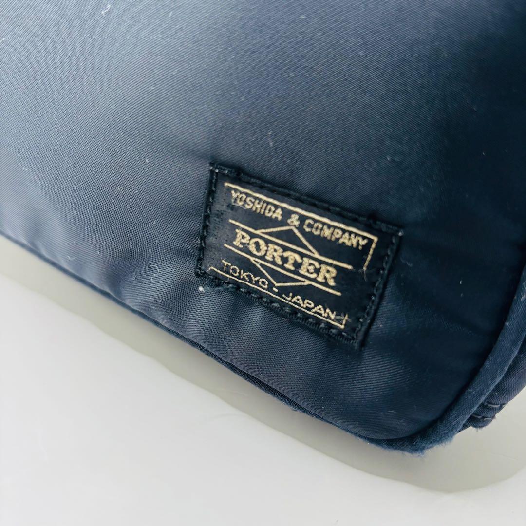 【廃盤、希少】ヘッドポーター　タンカー　ミニボストン　ネイビー　濃紺