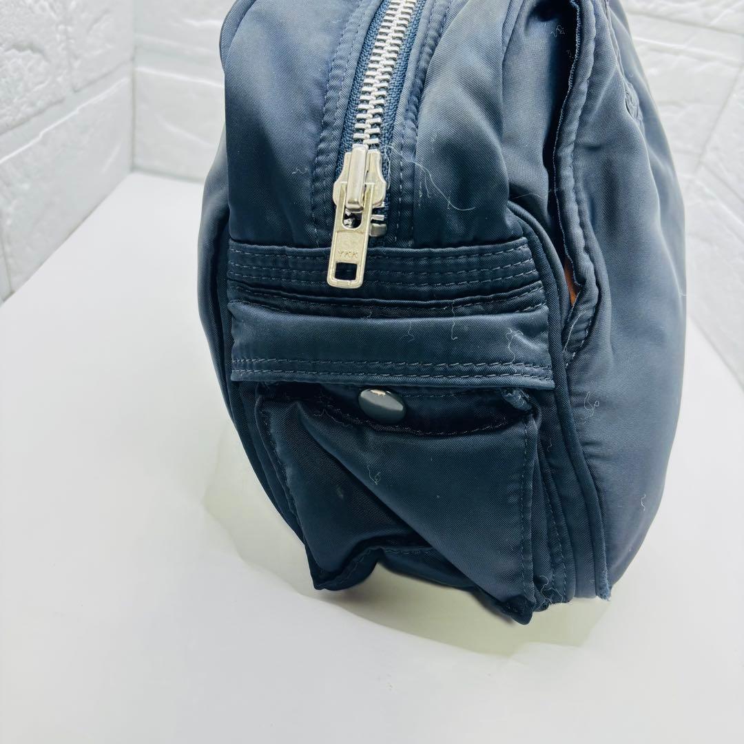 【廃盤、希少】ヘッドポーター　タンカー　ミニボストン　ネイビー　濃紺