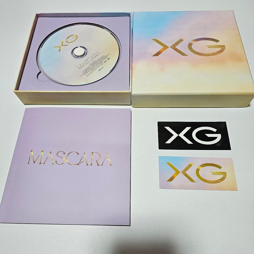 ピ*ン様 限定 XG MASCARA マスカラ CD アルバム 冊子 ステッカー