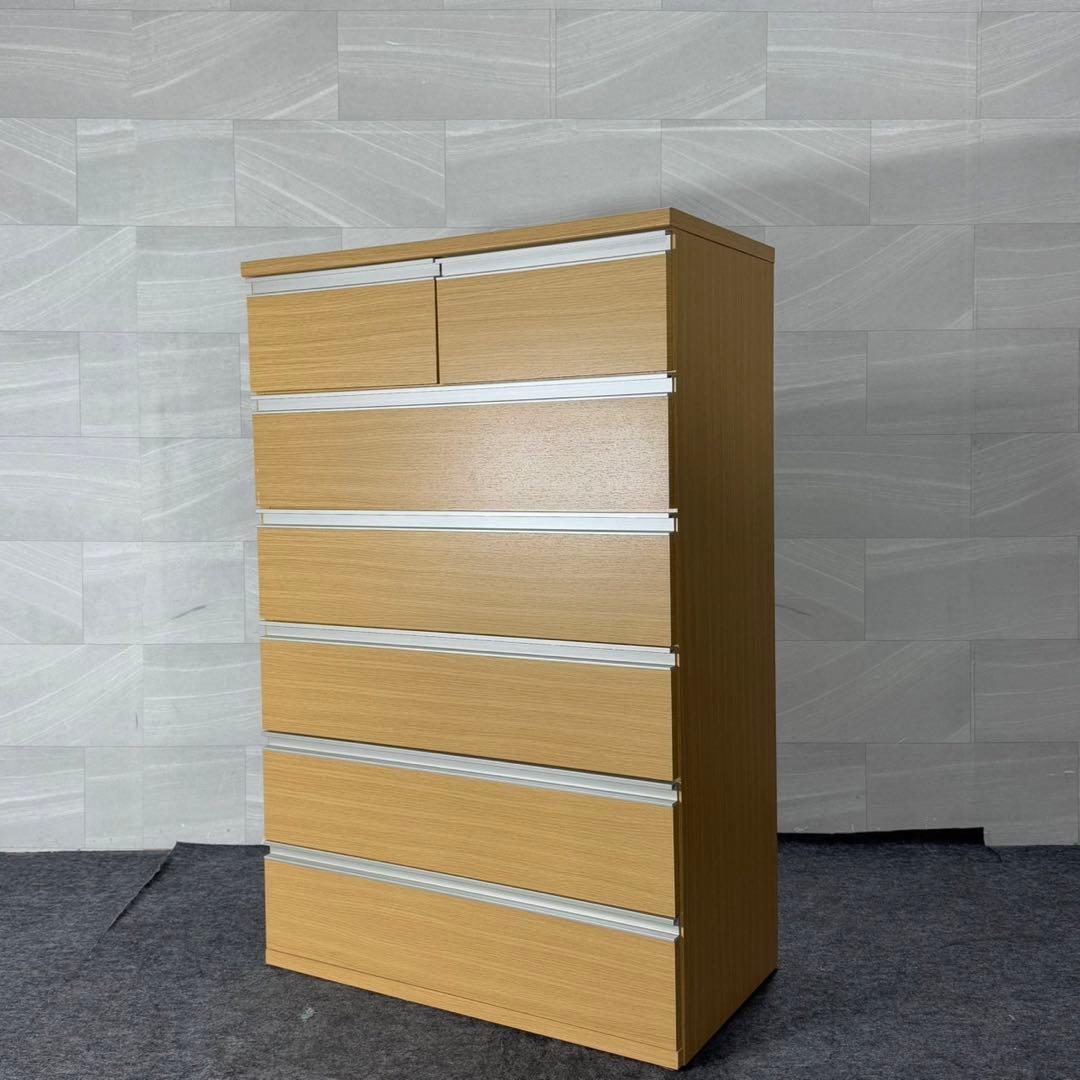 ニトリ 収納 チェスト 幅80cm トラウト 80 タンス d5055