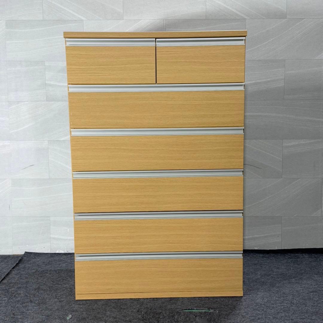 ニトリ 収納 チェスト 幅80cm トラウト 80 タンス d5055