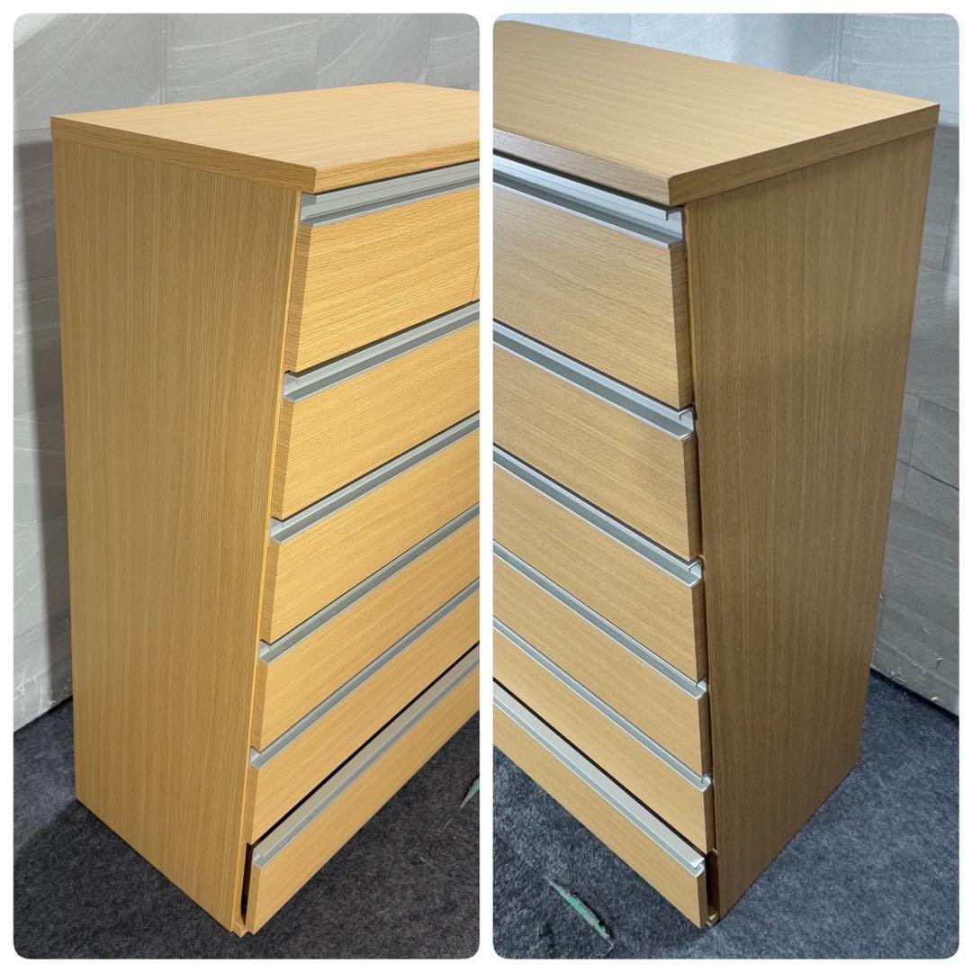 ニトリ 収納 チェスト 幅80cm トラウト 80 タンス d5055