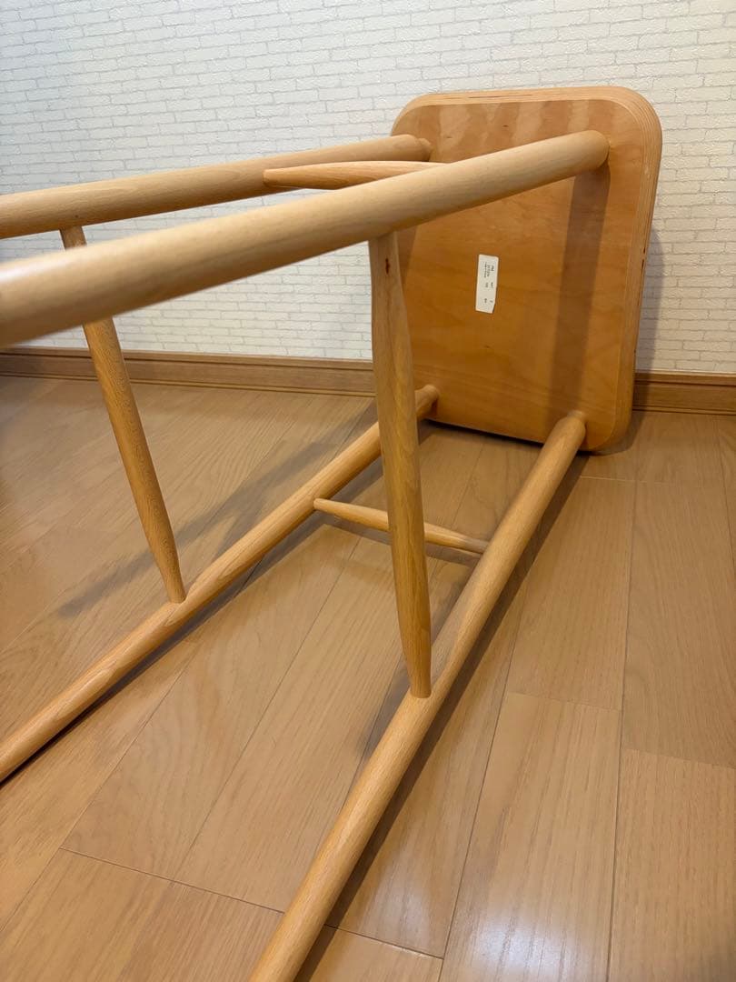 QUON クオン　スツール カウンターチェア ポーランド　木製 天然木