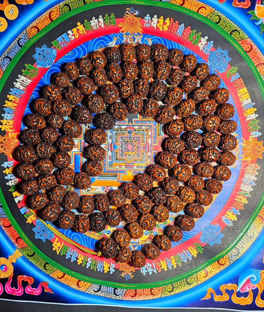 超希少‼️オールドルドラクシャ 109個‼️ ネックレス