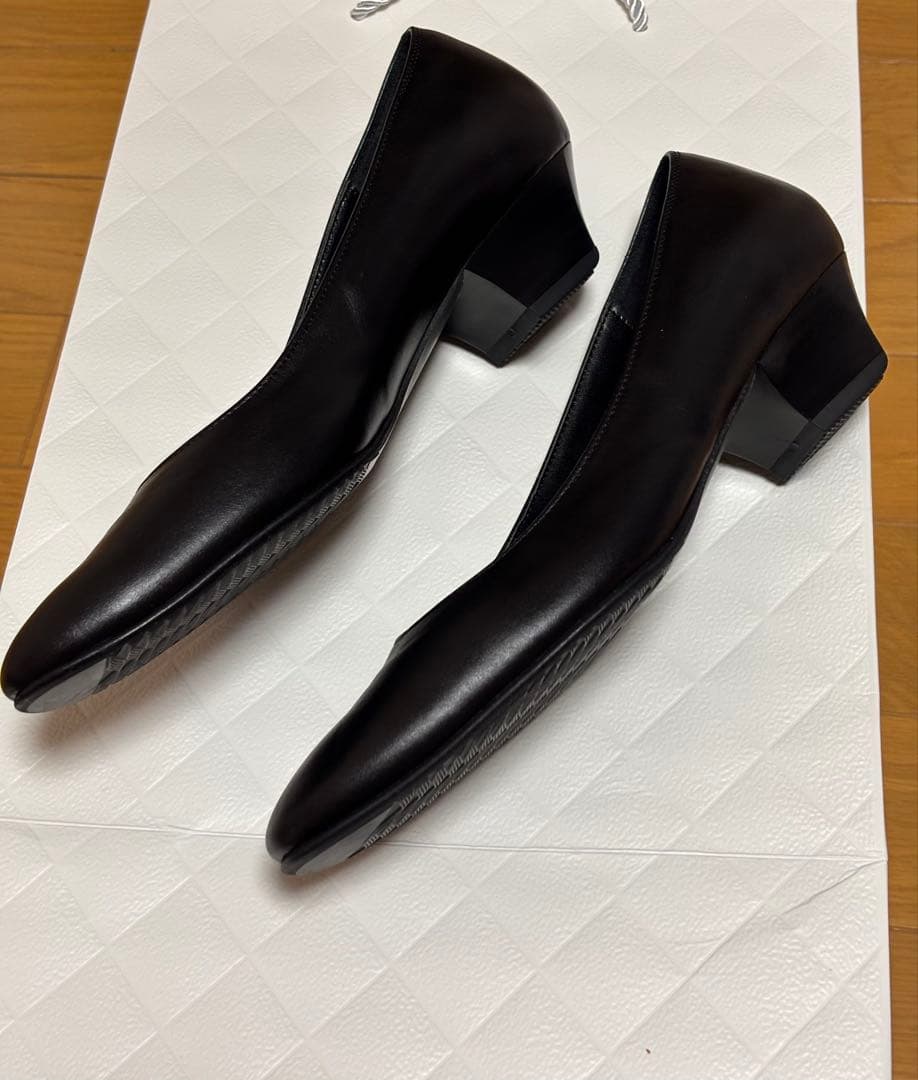 サクセスウォークワコールwacolパンプスWFN360 C BL牛革箱あり