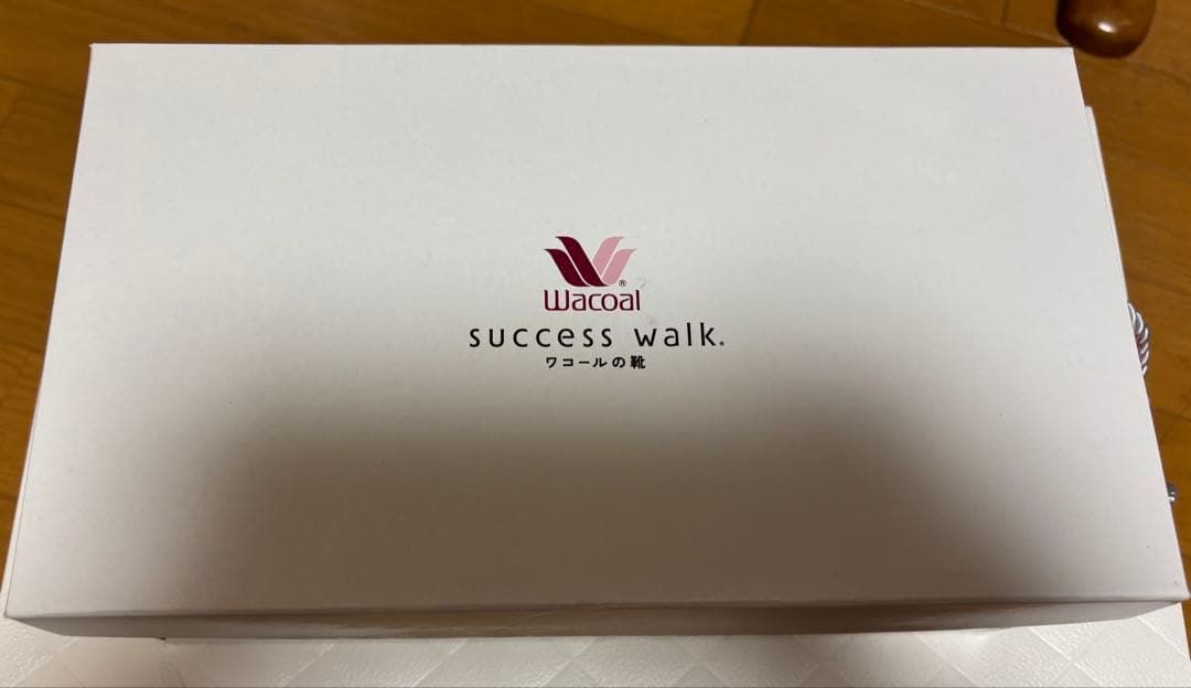 サクセスウォークワコールwacolパンプスWFN360 C BL牛革箱あり