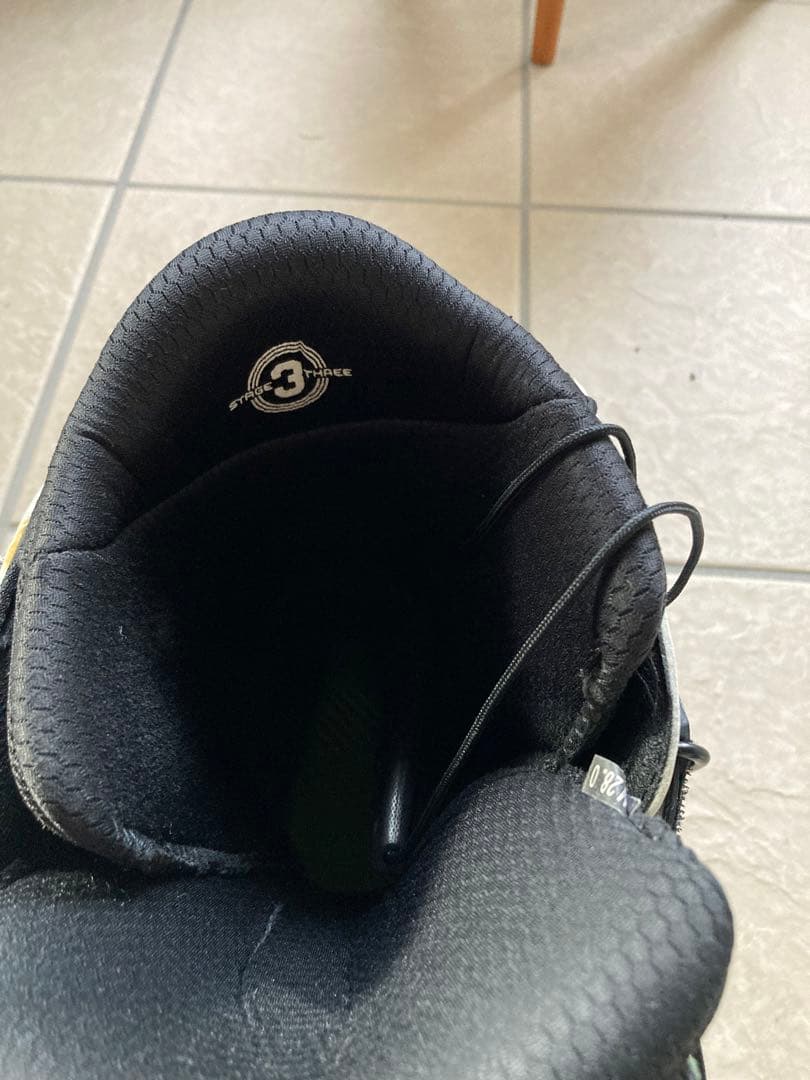 DEELUXE アエリス スノーボードブーツ ホワイト/グリーン