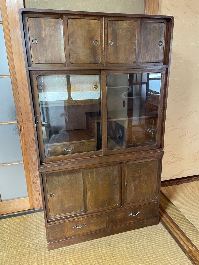 Studio Woonero専用 昭和アンティーク　茶箪笥