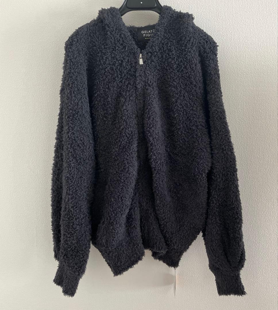 【試着のみタグ付】ジェラートピケ クロネコパーカー 2021ハロウィン フリー