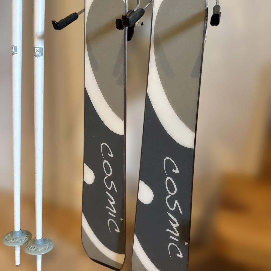 美品　スキー　板　ストックセット 147 COSMICSURF