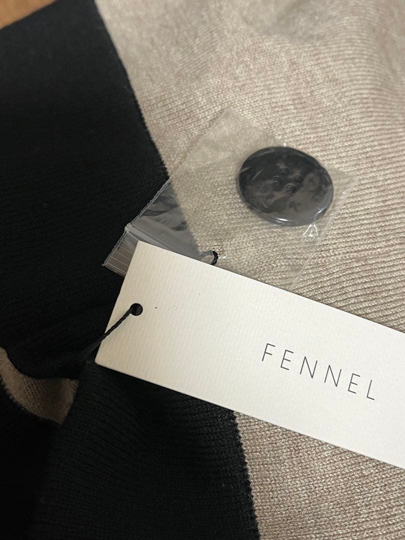 新品フェンネルFENNELハイネックニットポンチョ15000円SCOT CLUB