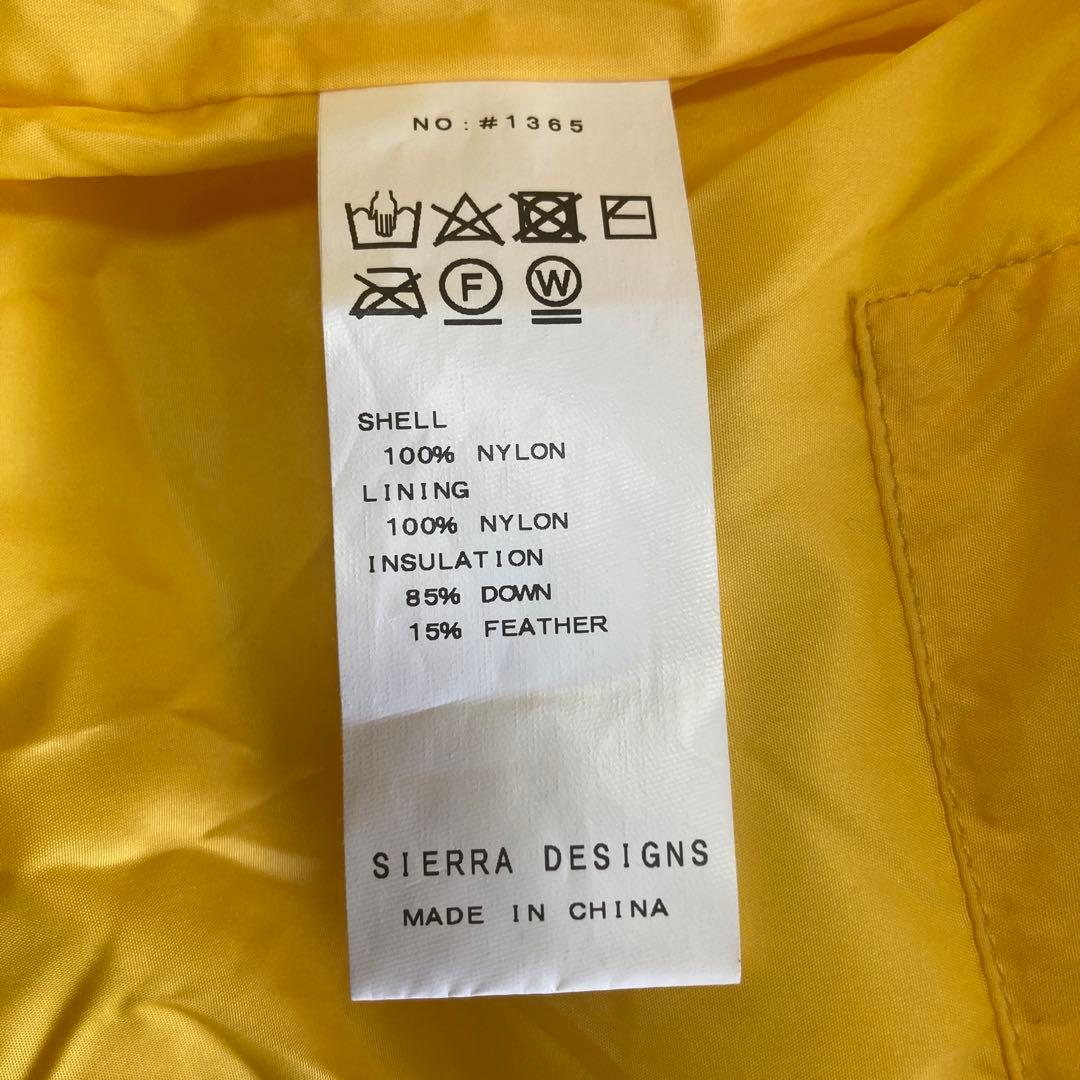 SIERRA DESIGNS BEAMS BOYダウンパーカー シェラデザイン