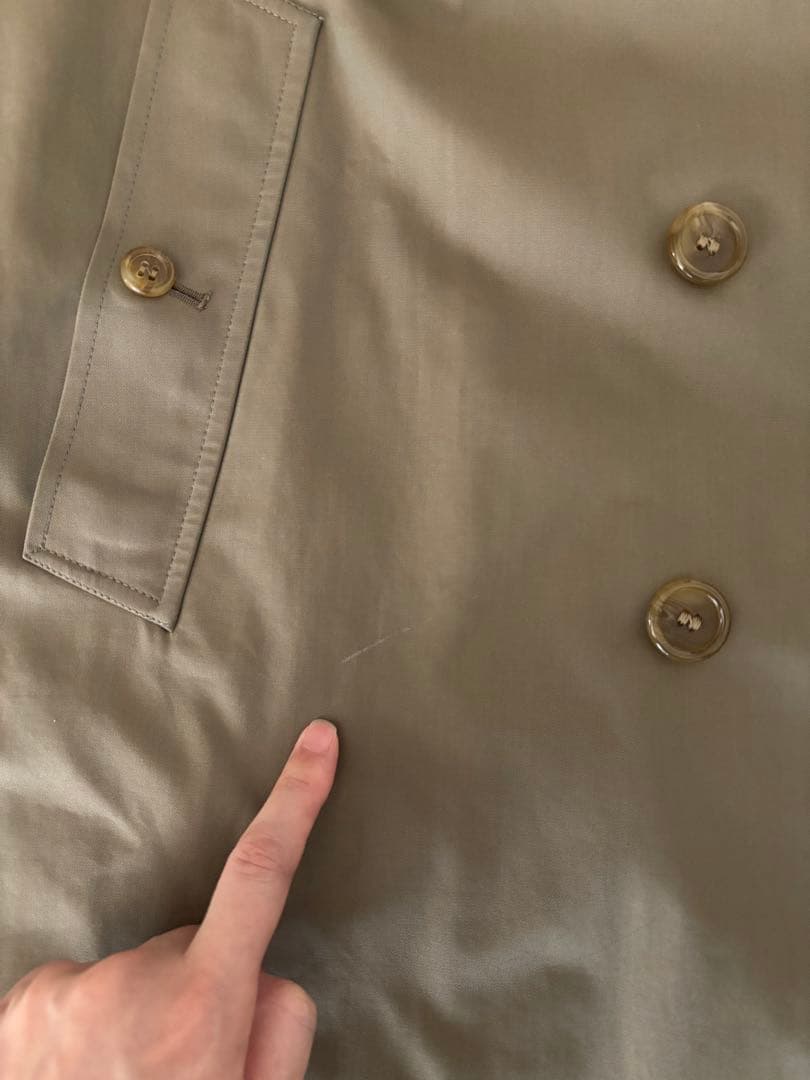 美品 英国製 80s バーバリー ステンカラーコート メンズ 玉虫