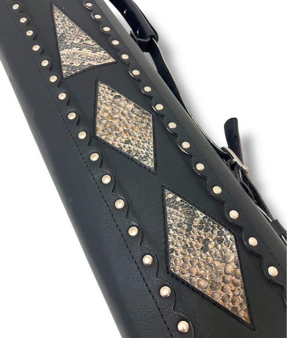 本革 蛇革 送料無料Instroke Cue Caseビリヤード キューケース