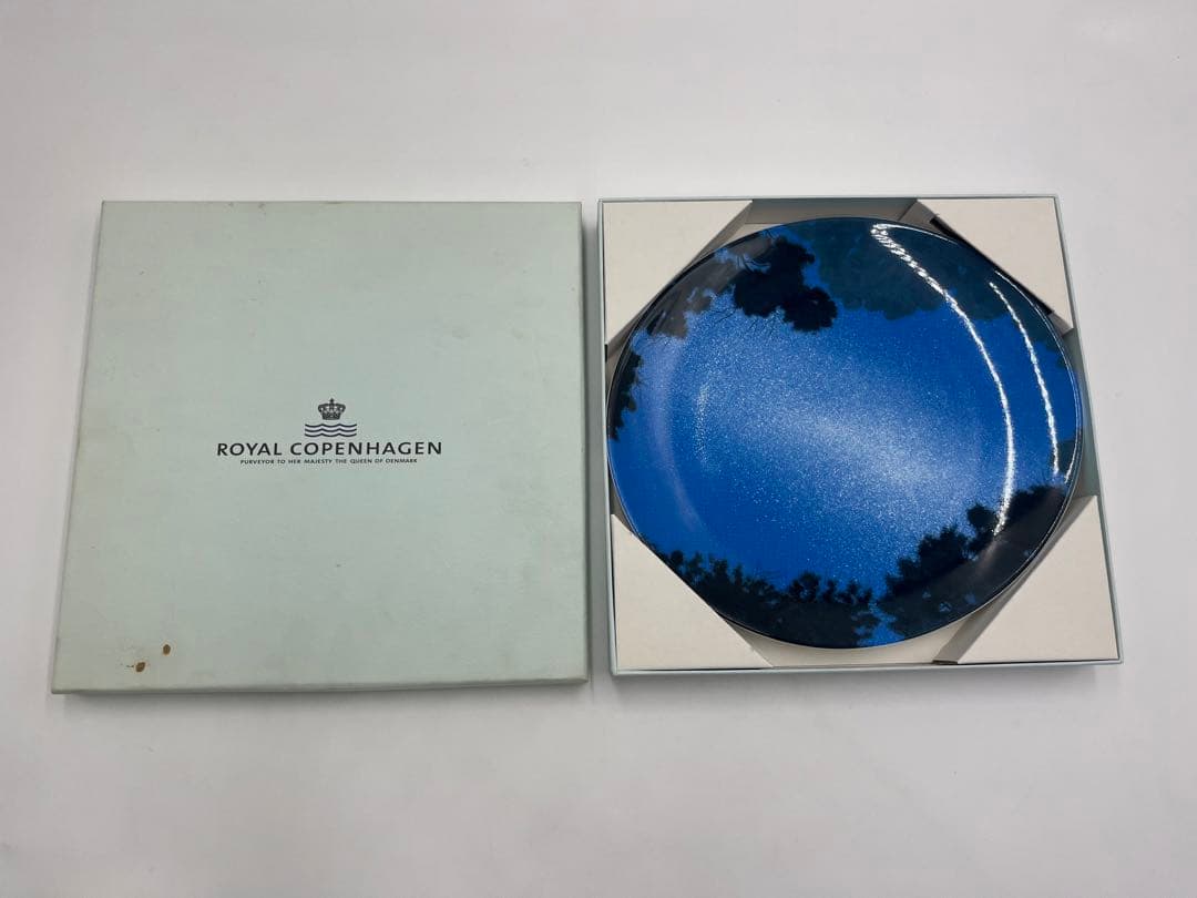 非売品　ロイヤルコペンハーゲン　千住博　GALAXY 飾り皿