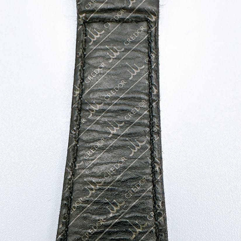 セイコー ヴィンテージ クォーツ メンズ腕時計 スクエア ゴールド ブラック