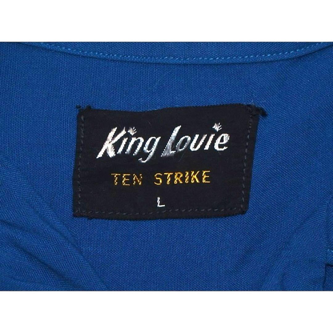 ▪️50s KING LOUIE ボーリングシャツ レーヨン ボックスシルエット