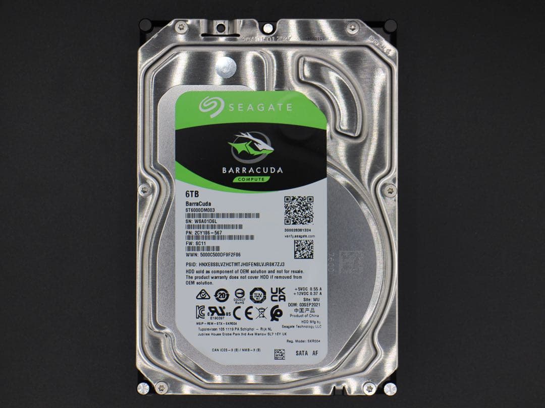 SEAGATE HDD 6TB ST6000DM003 ハードディスク 08