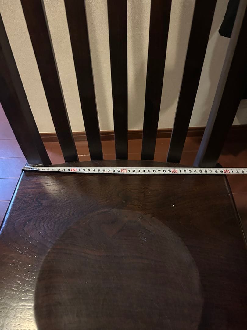 バリ家具　ダイニング　ハイバックチェア　チーク　無垢材