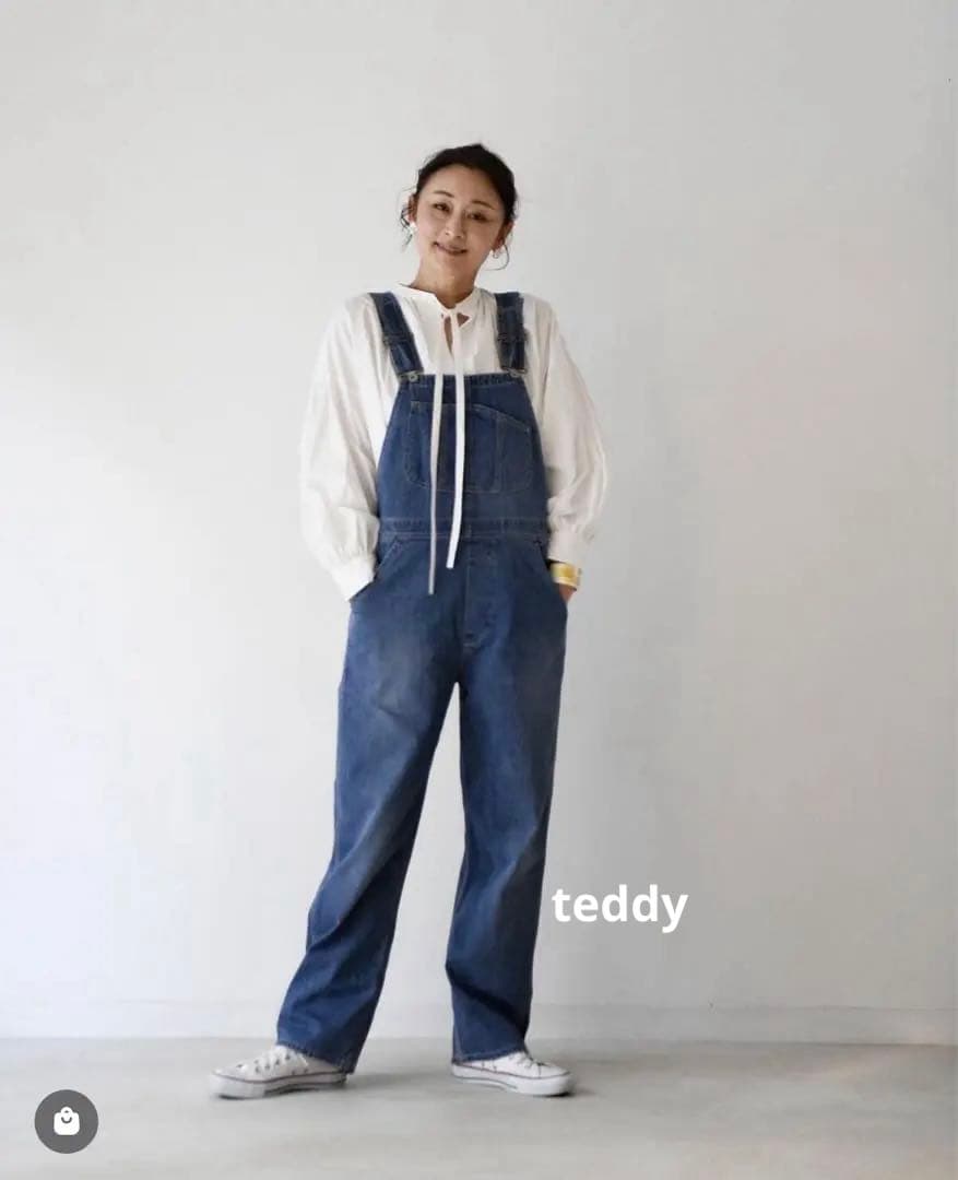 ハグオーワー＊デニムオーバーオール＊サイズ1