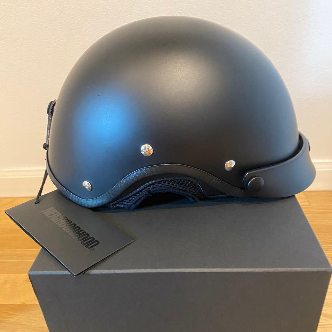 NEIGHBORHOOD HALF HELMET ブラック　アルマジロ　Lサイズ