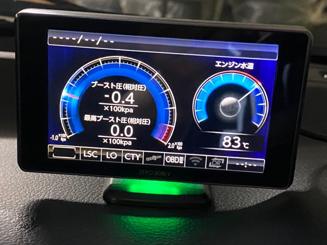 コムテック　レーザー式オービス対応　ZERO 808LV レーダー探知機