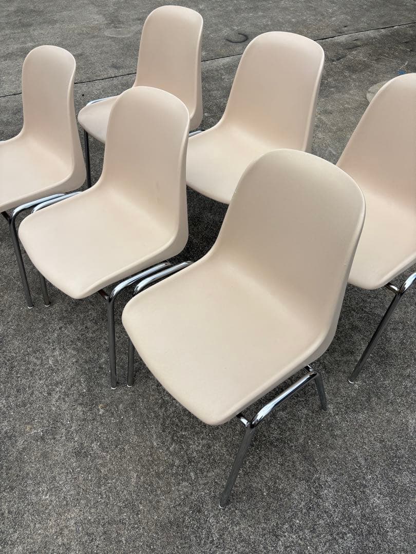 モッドエレナ　スタッキングチェア　6脚