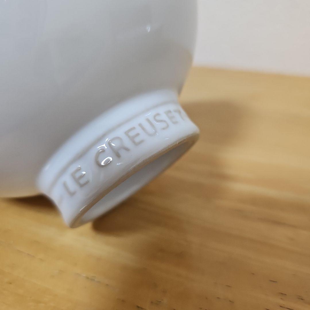 LE CREUSET　茶碗　チャワン　ホワイト　２点