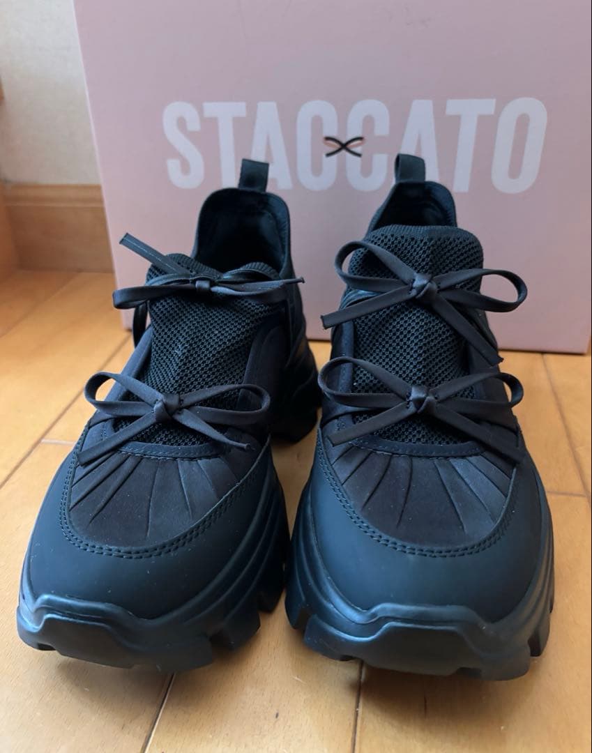 STACCATO/スタッカート ホーミーリボンボリュームスニーカー