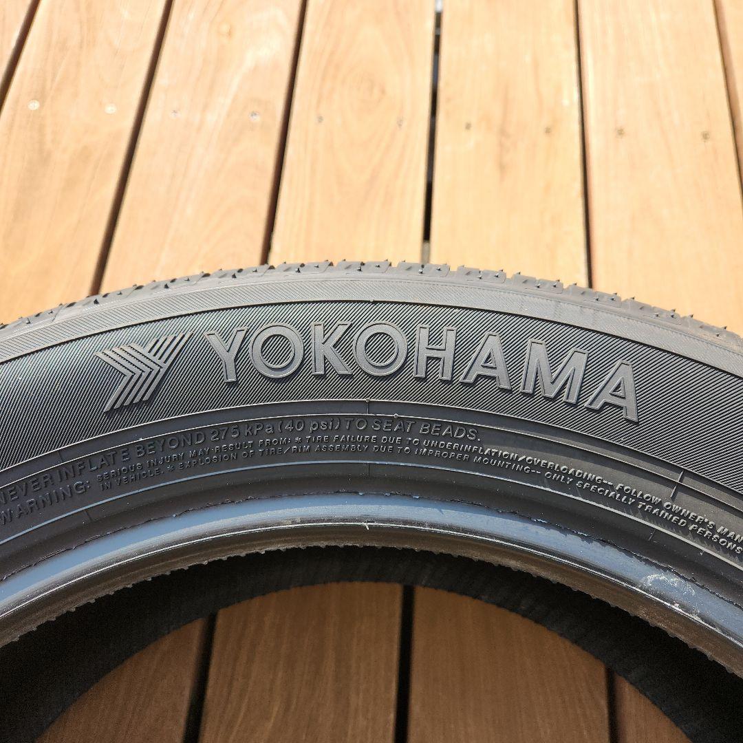 デリカD5 新車外し　タイヤのみ4本　225/55R18