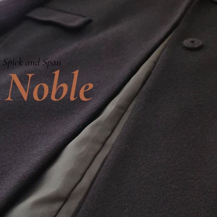 【Noble】Wコクーンチェスターコート