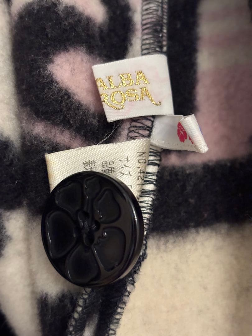 美品・激レア★アルバローザ★ブランケットコート★Y2K