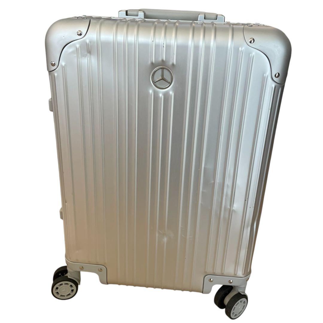 メルセデスベンツ　オリジナル アルミスーツケース　シルバー　32L　4輪