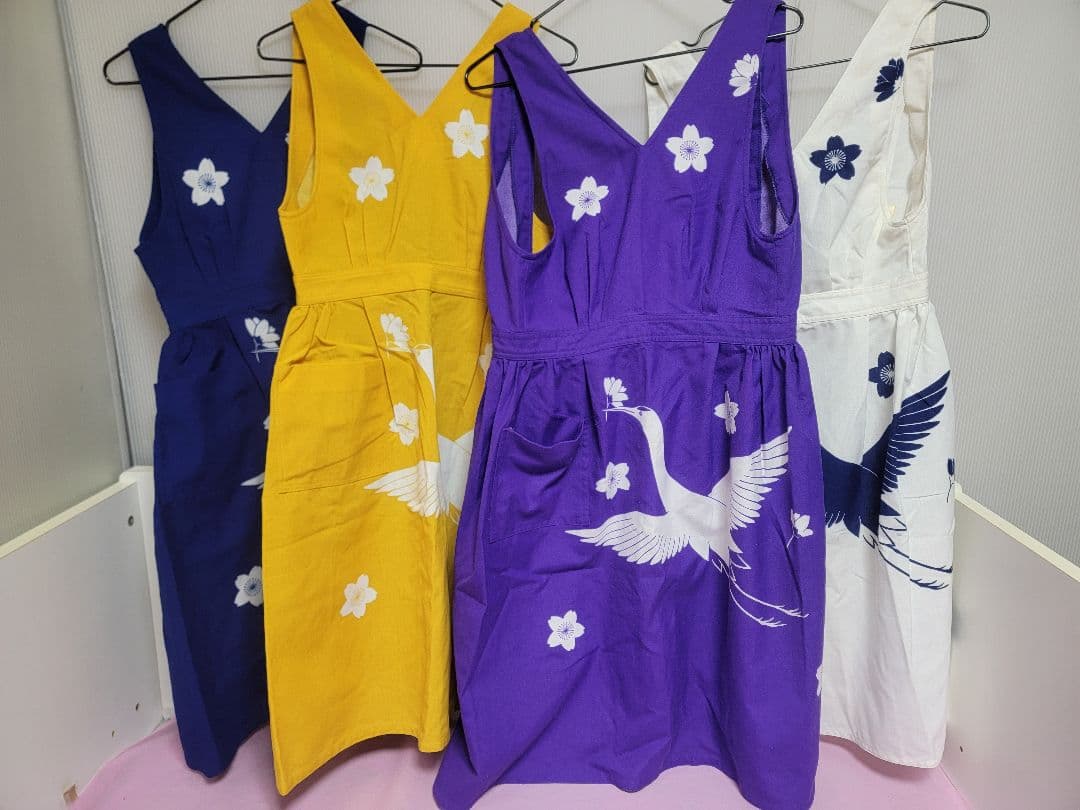 JAL エプロン 森英恵デザイン 80年代 ヴィンテージ物