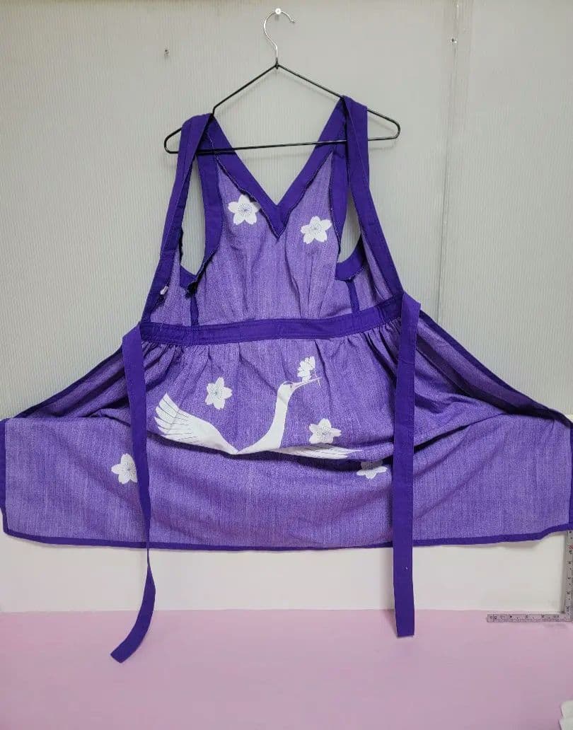 JAL エプロン 森英恵デザイン 80年代 ヴィンテージ物