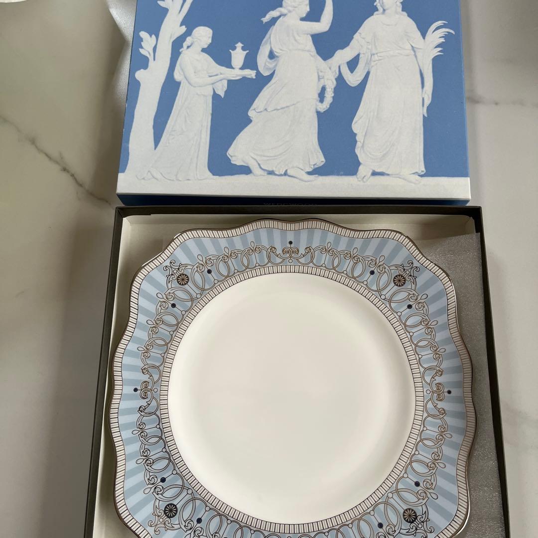  ALEKSANDRA ブルー皿